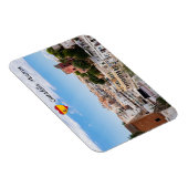 Luchtzicht op de haven en stad Ciutadella - Menorc Magneet (Rechterzijde)