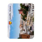 Luchtzicht op de haven en stad Ciutadella - Menorc Magneet (Verticaal)