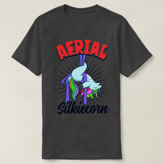 Luchtzijde Silkiecorn Luchtzijde 1 T-shirt (Design voorkant)