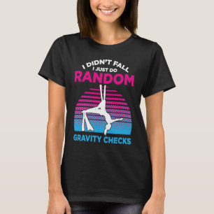 Luchtzijde voor lucht danser Zijde aerialist Lucht T-shirt