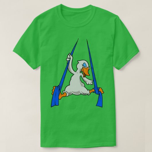luchtzijde zwaan t-shirt (Design voorkant)