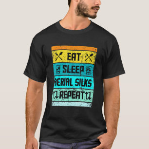 Luchtzijden  Trapezium Acro Yoga Voor Mannen Vrouw T-shirt