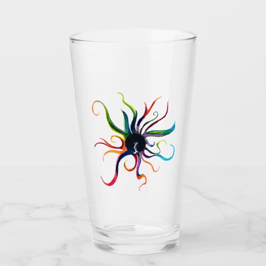 Luci - Haar heilige Afbeelding Glass Tumbler (Voorkant)