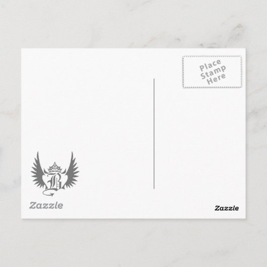 Luci het grumpy stompy briefkaart (Achterkant)