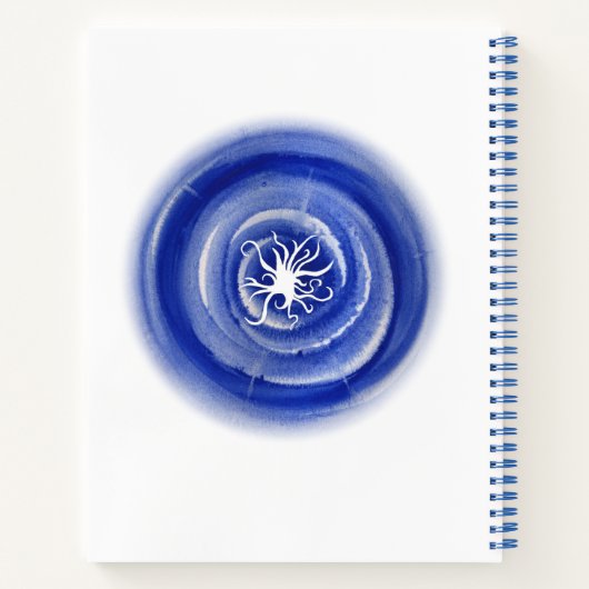 LUCI spiral notebook, 8,5x11, harde cover Notitieboek (Achterkant)