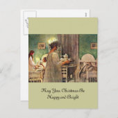 Lucia Day Feestdagenkaart (Voorkant / Achterkant)