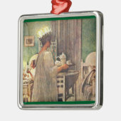 Lucia Day Metalen Ornament (Links)