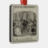 Lucia de Lammermoor' de opera Metalen Ornament (Rechts)