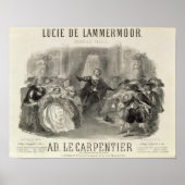 Lucia de Lammermoor' de opera Poster (Voorkant)