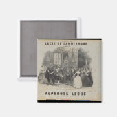 Lucia de Lammermoor" door Gaetano Donizetti Magneet (Voorkant / Achterkant)