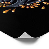 "Lucia" Gothic Flower Moon Fairy Art Poster (Hoek)