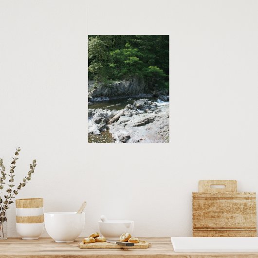 Lucia Herfsten portret Poster (Keuken)