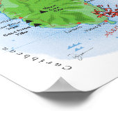 Lucia-kaart 8x10 poster (Hoek)