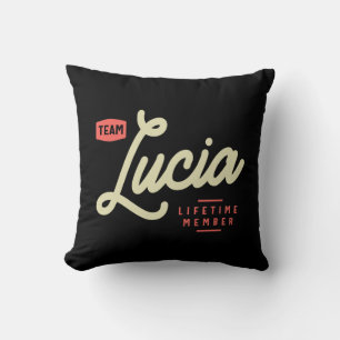Lucia Name Personalized Birthday Name Lucia Kussen