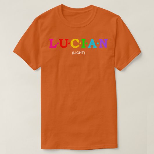 Lucian Light 1 T-shirt (Design voorkant)