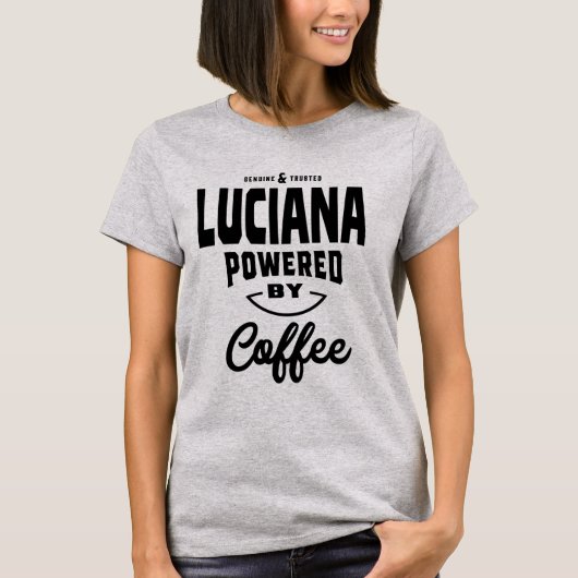 Luciana Persoonlijke naam Birthday Gift T-shirt (Voorkant)
