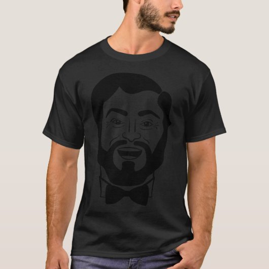 Luciano Pavarotti Tenor Opera Singer (T) Classic T T-shirt (Voorkant)