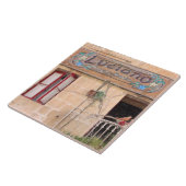 Luciano's Pizza Tegeltje (Zijkant)