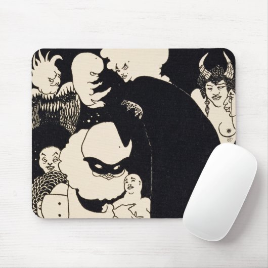 Lucians trange Creatures, illustratie van 'Luc' Muismat (Met muis)