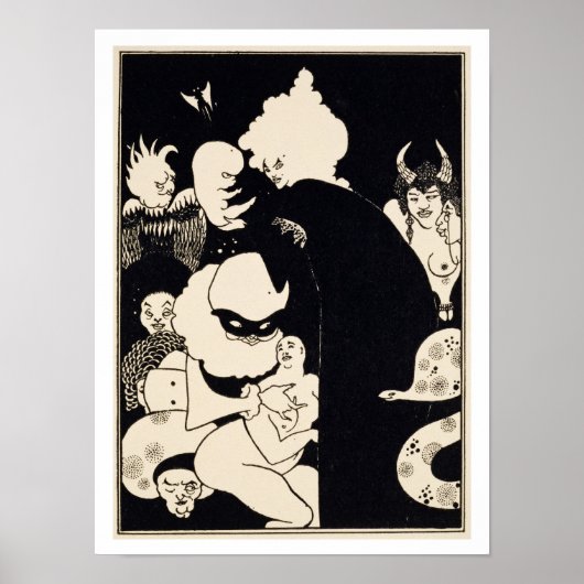 Lucians trange Creatures, illustratie van 'Luc' Poster (Voorkant)