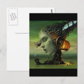Lucid door J. Matthew Root Briefkaart (Voorkant / Achterkant)