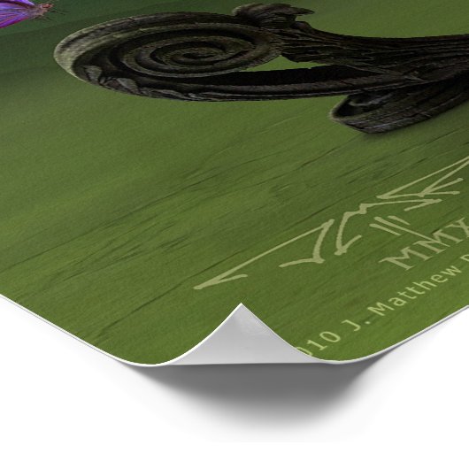 Lucid door J. Matthew Root Poster (Hoek)