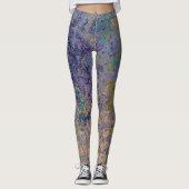 Lucid Dreams Alcoholinkt Abstract Leggings (Voorkant)