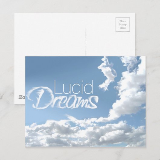 Lucid Dreams Briefkaart (Voorkant / Achterkant)