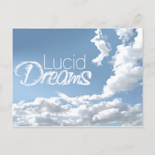 Lucid Dreams Briefkaart (Voorkant)
