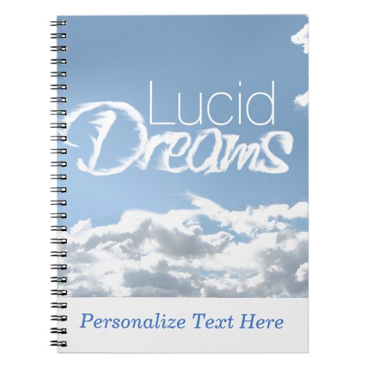 Lucid Dreams Notitieboek (Voorkant)