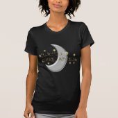 Lucid Dreamweaver Moon en Stars T-shirt (Voorkant)
