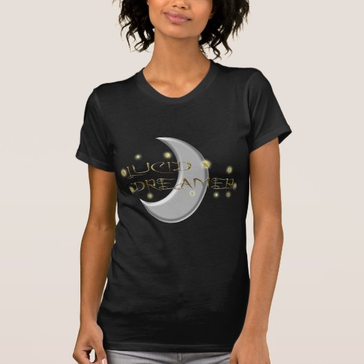 Lucid Dreamweaver Moon en Stars T-shirt (Voorkant)