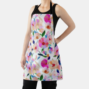 Lucid Flowers Kleurrijk Bloemen Schort