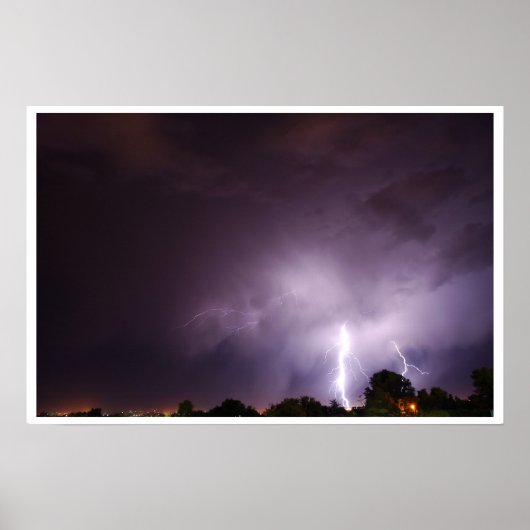 Lucid Lightning Poster (Voorkant)