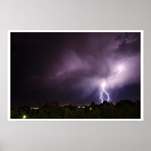 Lucid Lightning Poster (Voorkant)