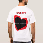 'Lucid Livin' Psalm 27:10 T-shirt (Achterkant)