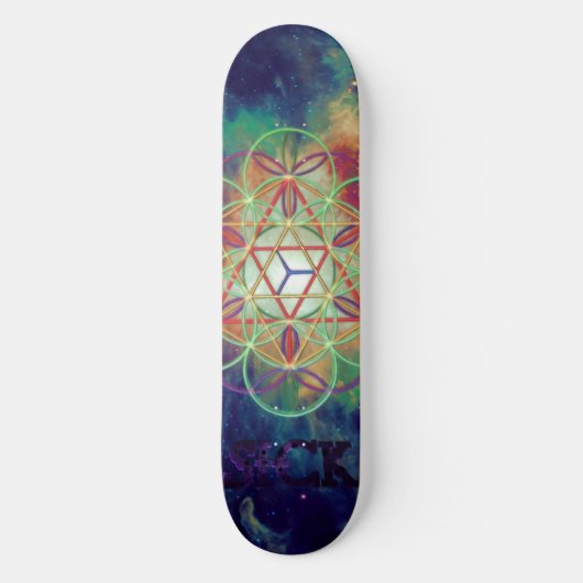 Lucid Mind State Persoonlijk Skateboard (Voorkant)