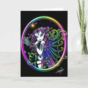 Lucida Crystal Rainbow Fairy Kaart