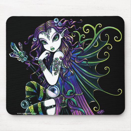 Lucida Crystal Rainbow Fairy Mousepad Muismat (Voorkant)