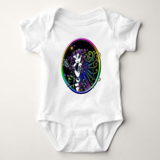 "Lucidia" Crystal Rainbow Fairy Romper (Voorkant)