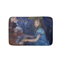 Lucie Leon Piano spelen (door Berthe Morisot)