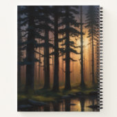 Luciérnagas en el Crepúsculo Notitieboek (Achterkant)