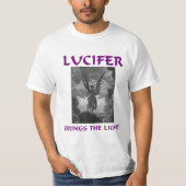 LUCIFER BRENGT HET LICHT T-SHIRT (Voorkant)