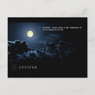 LUCIFER BRIEFKAART
