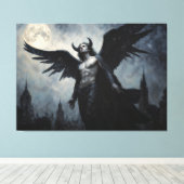 Lucifer Canvas Afdruk (Insitu (Houten vloer))