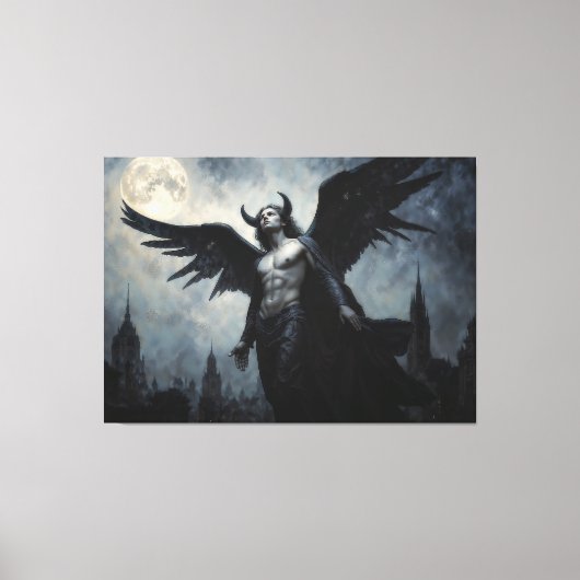 Lucifer Canvas Afdruk (Voorkant)