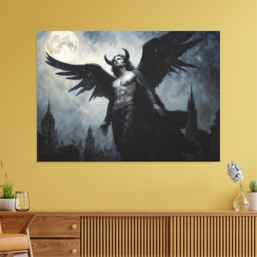 Lucifer Canvas Afdruk (Insitu (Woonkamer))