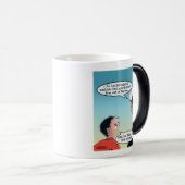 Lucifer Cast Out Magische Mok (Voorkant rechts)