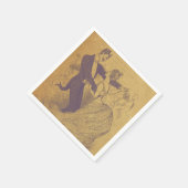 Lucifer Danser met een dame Servet (Hoek)