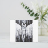 Lucifer de Morning Star daalt naar de Abyss Briefkaart (Staand voorkant)